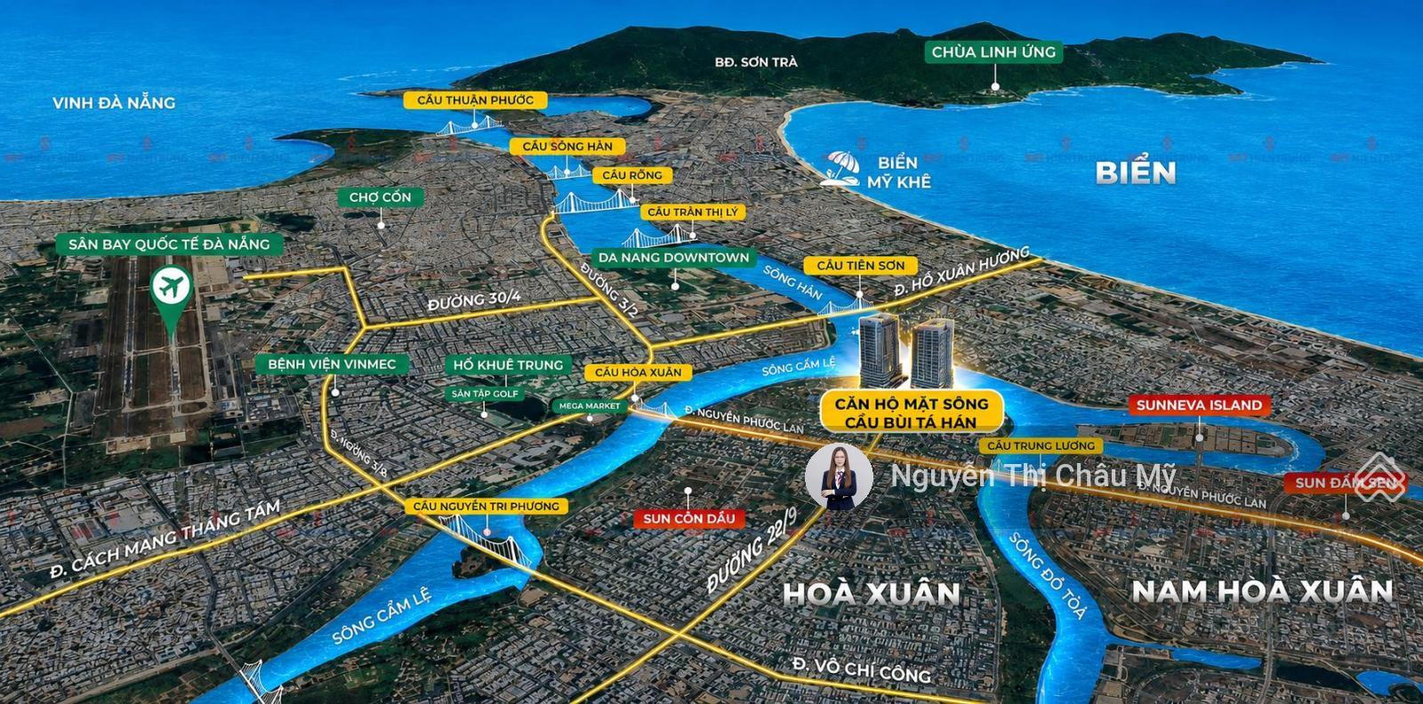 S-Light Tower: Căn Hộ 76m² 2PN Sổ Hồng Kề Sông Hàn, Hòa Xuân Đà Nẵng - Chỉ 4.03 Tỷ